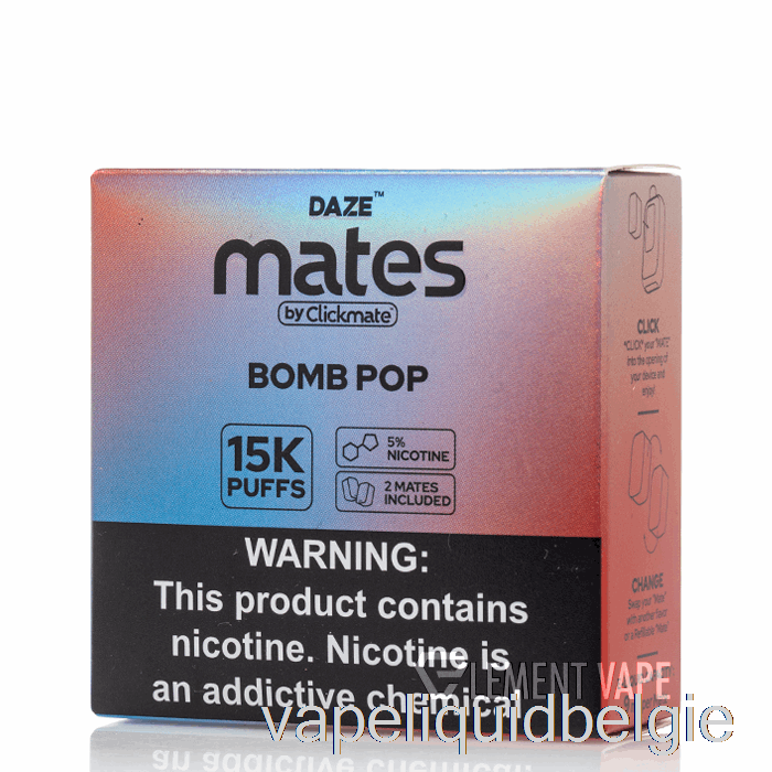 Vape Vloeistof 7 Daze Mate Pods Bom Pop